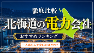 北海道電力会社　一人暮らし